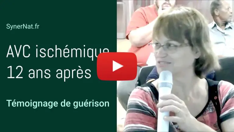Vignette de la vidéo témoignage de Françoise guérit d'un AVC avec l'aide de SynerBOOST et Alpha ONE l'algue bleu-vert de Klamath.