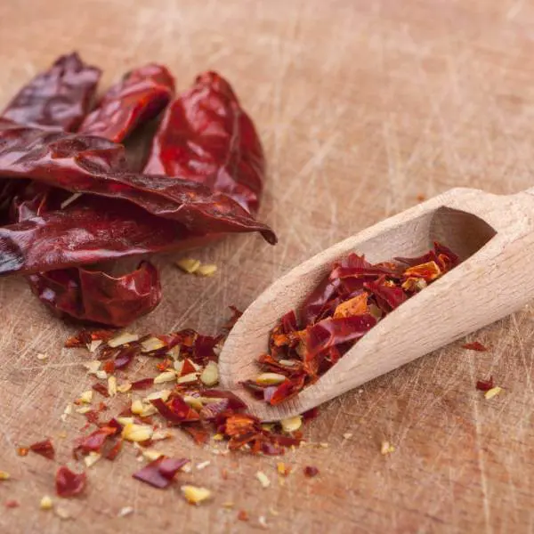 Du piment séché.